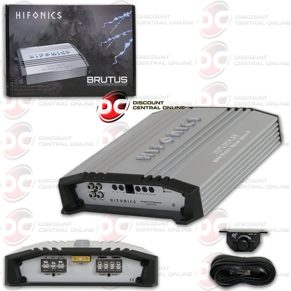 HIFONICS BRX11161D MONOBLOCK CLASS D CAR AMPLIFIER