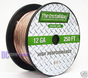 250" CAR AUDIO SPEAKER WIRE 12GA SPEAKER CABLE 250FT