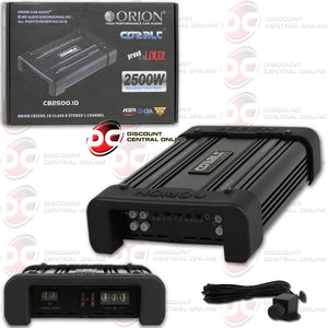 Orion CB2500.1D Cobalt Series Monoblock Class D 1-Ohm Amplifier
