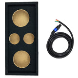 Q Power Car Audio Empty Chuchero Box w/ Dual 8" Speaker & 3-3/4″ Tweeter Holes