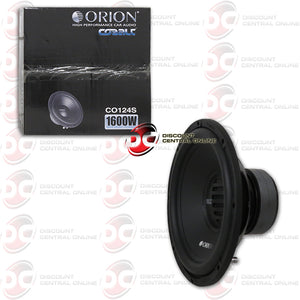 ORION CO124S 12" SINGLE 4 OHM CAR SUBWOOFER