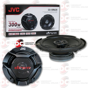 JVC CS-DR620 6.5" 2-WAY CAR COAXIAL SPEAKERS