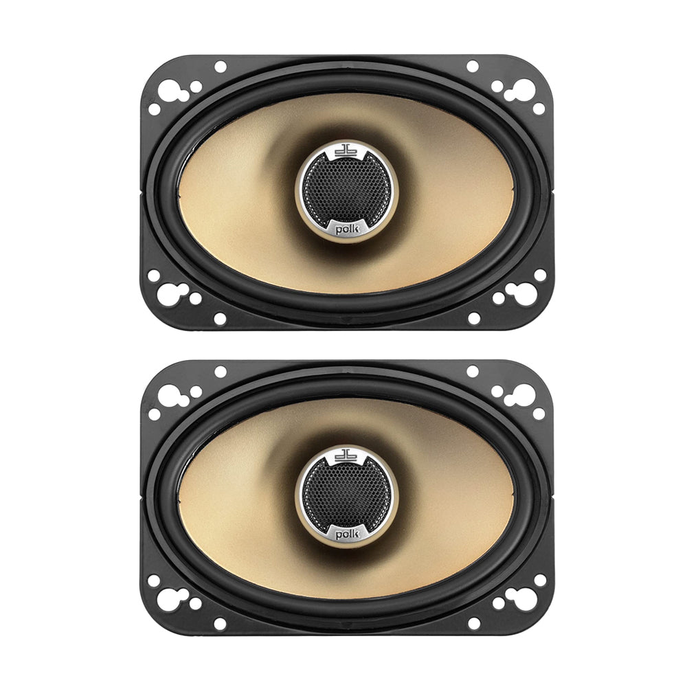 Polk Audio DB461 4"x 6" Car Audio Speakers