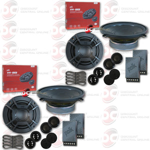 4x  Polk Audio DB5252 5-1/4" Car Audio Component System (DB+ Series)