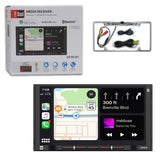 Dual DCPA701 2DIN 7" Digital Media Car Stereo w/ Bluetooth Apple Carplay Android Auto (WITH BACK-UP CAMERA)