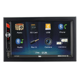 Dual 7″ 2 DIN Digital Media Car Receiver w/ Bluetooth & Smartphone USB Mirroring