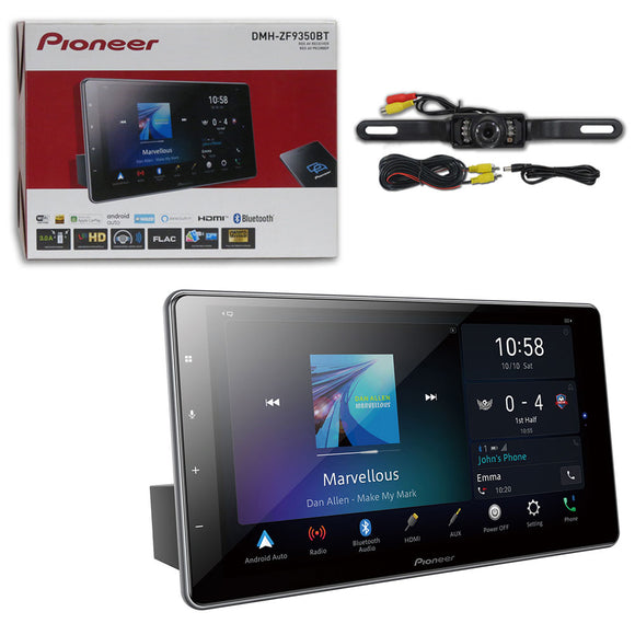 Pioneer 9″ HD “Floating” Screen Wireless Multimedia Player with Apple CarPlay, Android Auto & Alexa Built-In