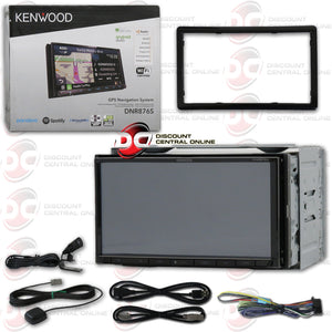 KENWOOD DNR876S 2-DIN 6.95" TOUCHSCREEN CAR USB/DIGITAL MEDIA RECEIVER WITH BLUETOOTH GPS