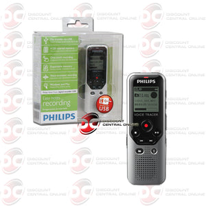 Philips DVT1200 Voice Tracer Voice Activated Audio Recorder (Dark Silver/ Black)