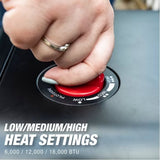 MR. HEATER 18,000 BTU CABINET RADIANT OUTDOOR PROPANE HEATER | MH18CH