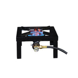 Basecamp 15000 BTU Single Burner Angle Iron Stove Outdoor Camping Stove | F235825