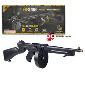 Game Face GFSMG Electric Full and Semi-auto Airsoft Submachine Gun