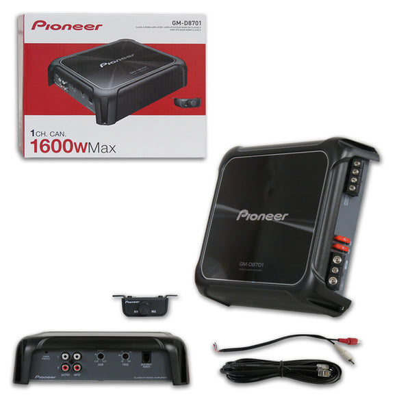 PIONEER GM-D8701 CLASS D MONO BLOCK CAR AMPLIFIER