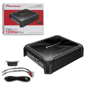 PIONEER GM-D8704 CLASS D 4-CHANNEL BRIDGEABLE CAR AMPLIFIER