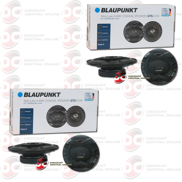 2x Blaupunkt GTS655M 6.5