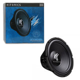 Hifonics HFX12D4BK 12" Dual Voice Coil 4 ohm Car Audio Subwoofer