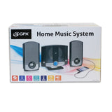 GPX HM3817DTBLK CD Player Home Music Stereo System w/ AM/FM AUX & Remote