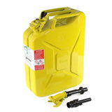 WAVIAN 5 GALLON 20 LITER AUTHENTIC JERRY CAN LEAKPROOF STEEL YELLOW DIESEL CAN
