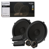 INFINITY KAPPA 603CF 6.5" 2-WAY COMPONENT SPEAKER SYSTEM + KAPPA 63XF 6.5" 2-WAY CAR SPEAKERS