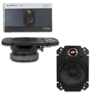 INFINITY KAPPA64CFX 4x6" CAR 2-WAY PLATE SPEAKERS