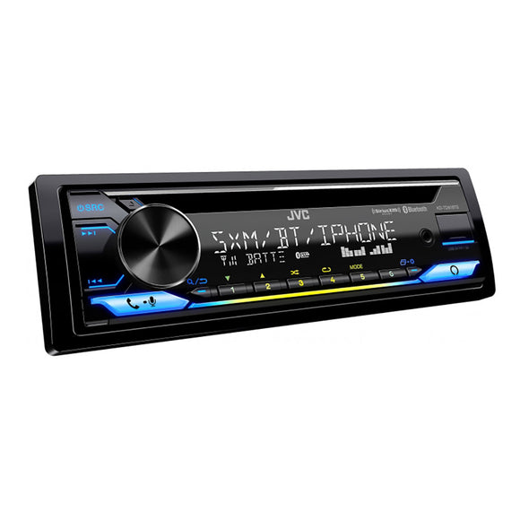 JVC KD-TD91BTS 1-DIN AM/FM CD USB SiriusXM Ready Car Receiver w/ Bluetooth & Amazon Alexa Built-in