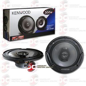 KENWOOD KFC-E1665 6.5" 2-WAY CAR COAXIAL SPEAKERS