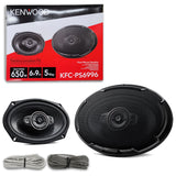 Kenwood KFC-PS6996 6x9" 5-Way Flush Mount Car Speakers