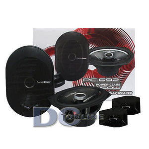 PRECISION POWER PC.692 6x9" CAR AUDIO SPEAKERS (PAIR)