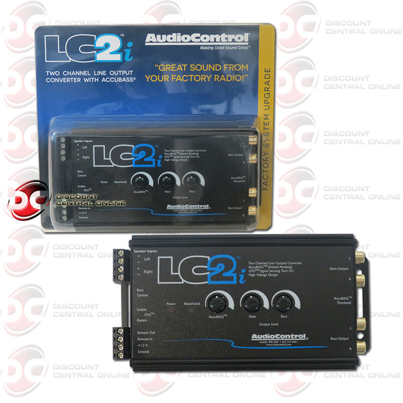 AudioControl LC2i 2 Channel Line Out Converter with Accubass