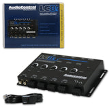 AUDIOCONTROL LC8i BLACK 8 CHANNEL LINE OUTPUT CONVERTER WITH AUX INPUT