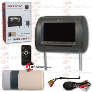 SAVV LM-U7070H-HR 7" MOBILE LINK HEADREST PILLOW MONITOR