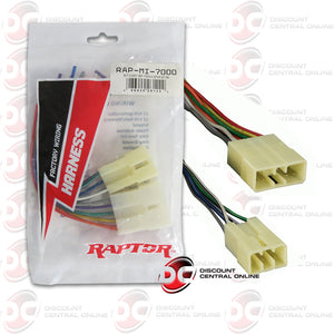 RAPTOR MI-7000 WIRING HARNESS FOR SELECT 1987-1994 DODGE MITSUBISHI VEHICLES