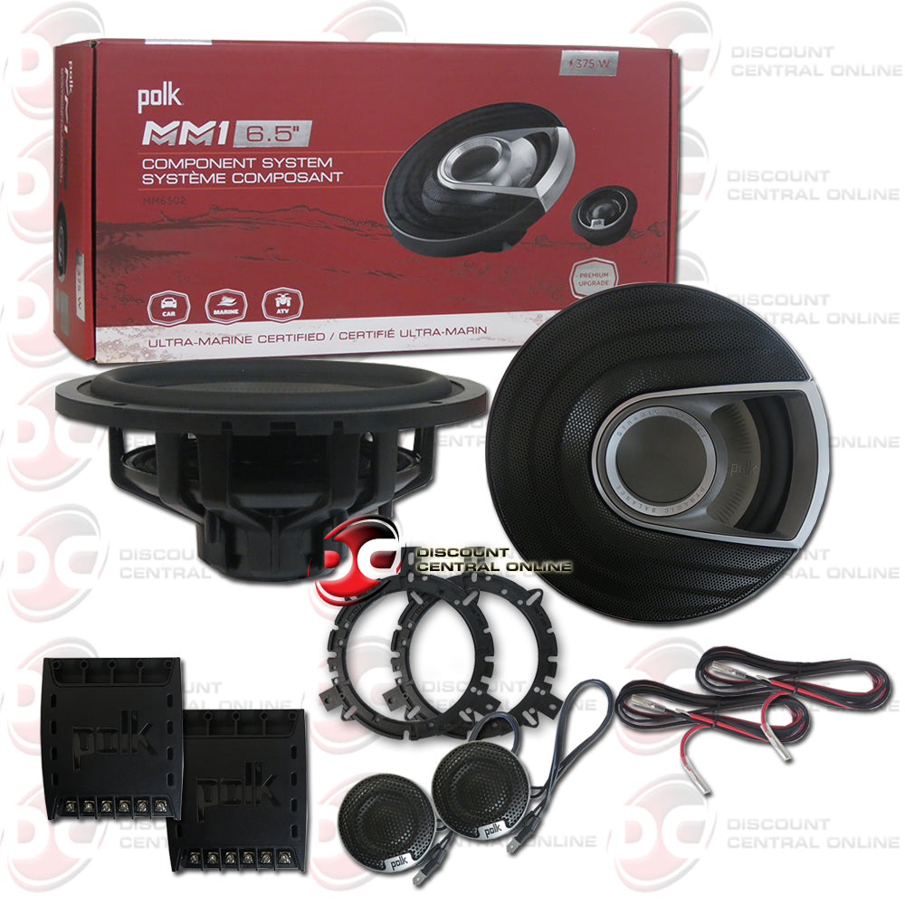 Polk Audio MM6502 6.5" 2way Ultra Marine Component Speakers
