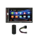 Blaupunkt NAPA65 2 DIN 6.9" Touchscreen Car Stereo DVD USB AM FM Receiver W/ Bluetooth & Remote