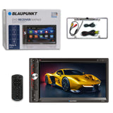 Blaupunkt NAPA65 2 DIN 6.9" Touchscreen Car Stereo DVD USB AM FM Receiver w/ Bluetooth & Remote (WITH BACK-UP CAMERA)