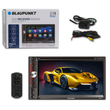 Blaupunkt NAPA65 2 DIN 6.9" Touchscreen Car Stereo DVD USB AM FM Receiver w/ Bluetooth & Remote (WITH BACK-UP CAMERA)