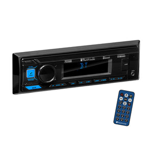 Planet Audio P350MB Single DIN Digital Media USB AM FM Car Stereo w/ Bluetooth