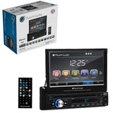 Planet Audio P9759B 1DIN 7" Motorized Touchscreen DVD Player Car Stereo w/ Bluetooth