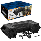 Planet Audio PATV65 UTV ATV Weather Proof Bluetooth Speaker System w/ LED Light Bar
