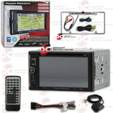 POWER ACOUSTIK PDN-623B 2-DIN 6.2" CAR DVD/CD/AM/FM/USB/BLUETOOTH RECEIVER WITH GPS (WITH BACK-UP CAMERA)