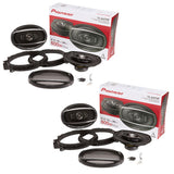 Pioneer TS-A6970F 6" X 9" 5-way Car Audio Speakers (2 Pairs)