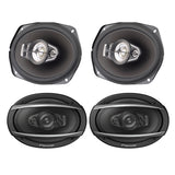 Pioneer TS-A6970F 6" X 9" 5-way Car Audio Speakers (2 Pairs)