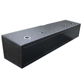 QPOWER QBOMB QUAD 8" VENTED EMPTY WOOFER ENCLOSURE BOX FITS RAM CREW CAB 2019-2023