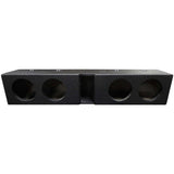 QPOWER QBOMB QUAD 8" VENTED EMPTY WOOFER ENCLOSURE BOX FITS RAM CREW CAB 2019-2023