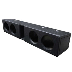 QPOWER QBOMB QUAD 8" VENTED EMPTY WOOFER ENCLOSURE BOX FITS RAM CREW CAB 2019-2023