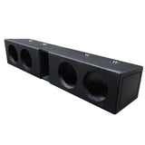 QPOWER QBOMB QUAD 8" VENTED EMPTY WOOFER ENCLOSURE BOX FITS RAM CREW CAB 2019-2023