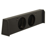 QPower Dual Hole 12″ Downfire Subwoofer Box Enclosure for 2009-2019 F-150 Super Crew