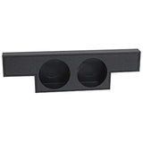 Q Power QBOMB Dual 10" Vented Subwoofer Box for 2004-2006 Chevy/GMC Non-HD Crew Cab