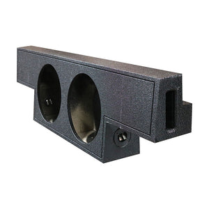 Q Power QBOMB Dual 10" Vented Subwoofer Box for 2004-2006 Chevy/GMC Non-HD Crew Cab