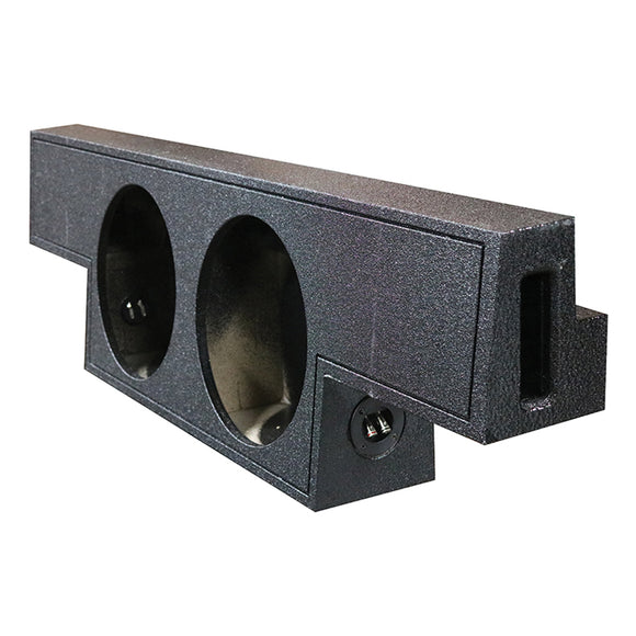 QPOWER QBOMB DUAL 12″ VENTED EMPTY WOOFER ENCLOSURE FOR CHEVY GMC CREW CAB 2004-2006